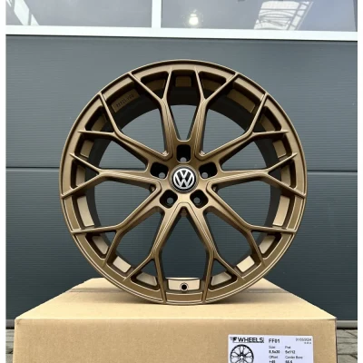 20-inch FF-Wheels FF01 Bronze rims for VW Golf 7 8 GTI GTD GTE Passat B6 B7 B8