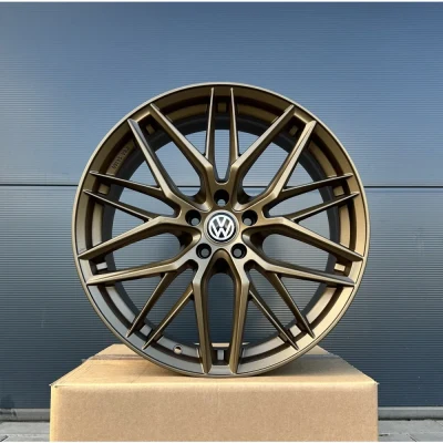 20-inch Damina DM08 bronze rims for VW Golf 7 8 GTI GTD GTE Passat B6 B7 B8