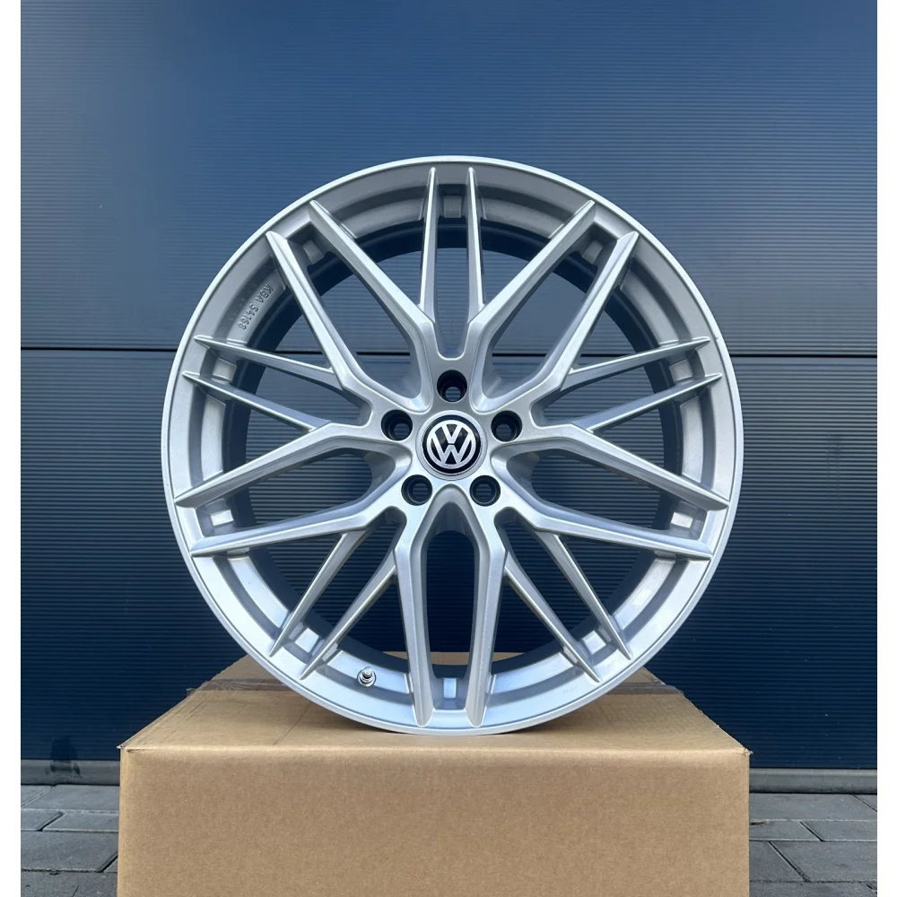 20-inch Damina DM08 silver rims for VW Golf 7 8 GTI GTD GTE Passat B6 B7 B8