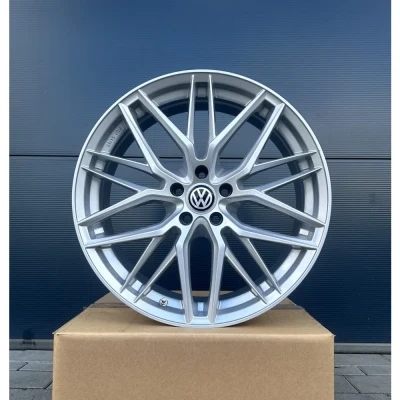 20-inch Damina DM08 silver rims for VW Golf 7 8 GTI GTD GTE Passat B6 B7 B8