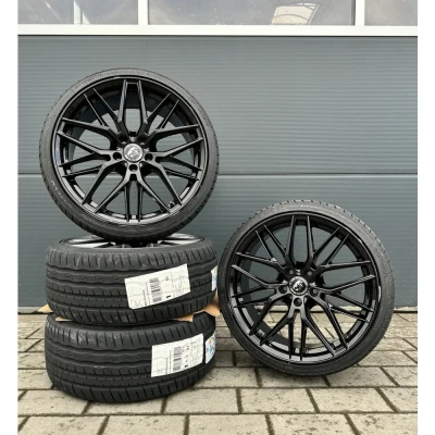 DM08 18-inch summer wheels, summer tires 225/45, complete wheels for Seat Ateca 5FP Cupra