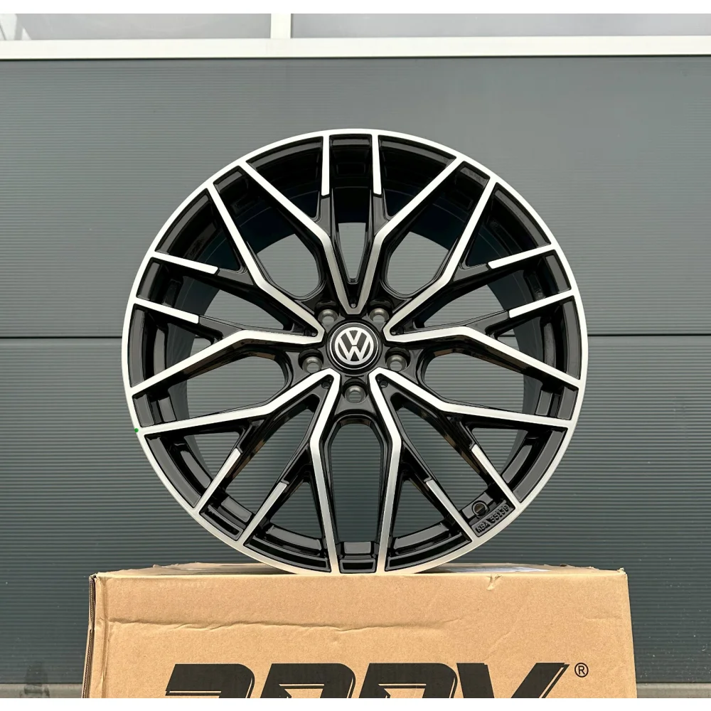 4x 19 Zoll Felgen 2DRV WH37 schwarz für VW Arteon 3H R Scirocco 13 Phaeton 3D
