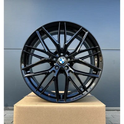 4x 19 Zoll Felgen Damina DM08 schwarz für BMW 2er AT Active Tourer U06 U2AT M