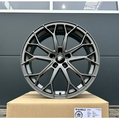 18 Zoll Felgen Mercedes für GLA GLB Klasse X156 H247 F2B Wheels FF01 anthrazit