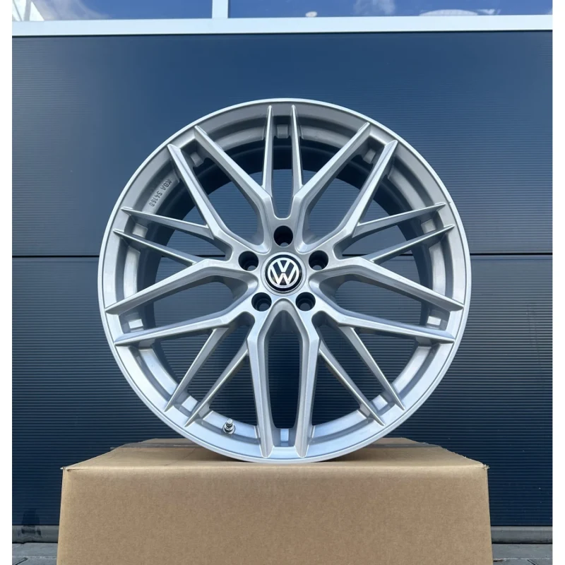 4x 19 Zoll Felgen Damina DM08 silber für VW Passat B6 B7 B8 B9 3C GTE R-Line