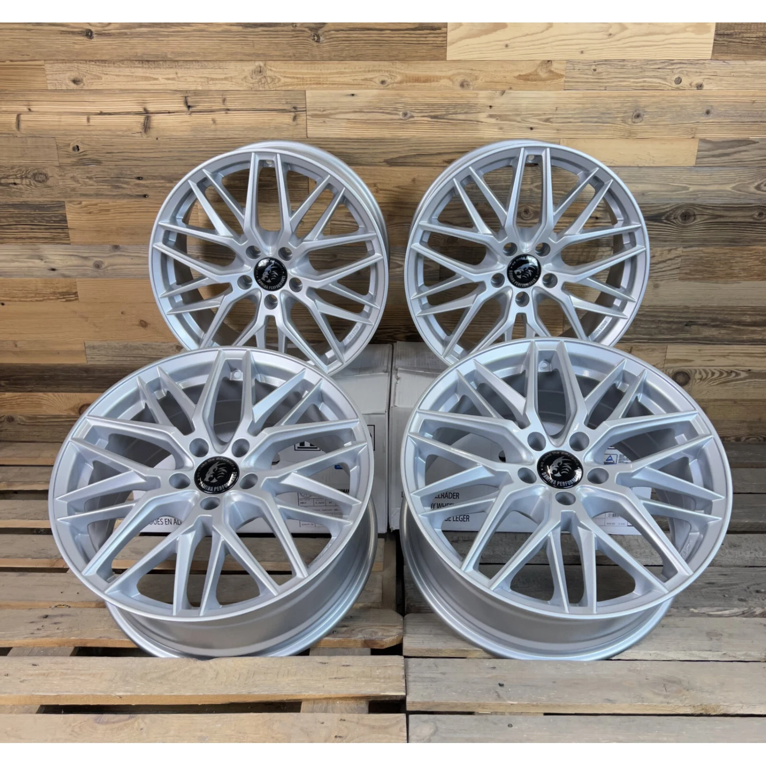 4x 19 Zoll Felgen Damina DM08 silber für Mercedes GLA Klasse X156 X157 245G F2B