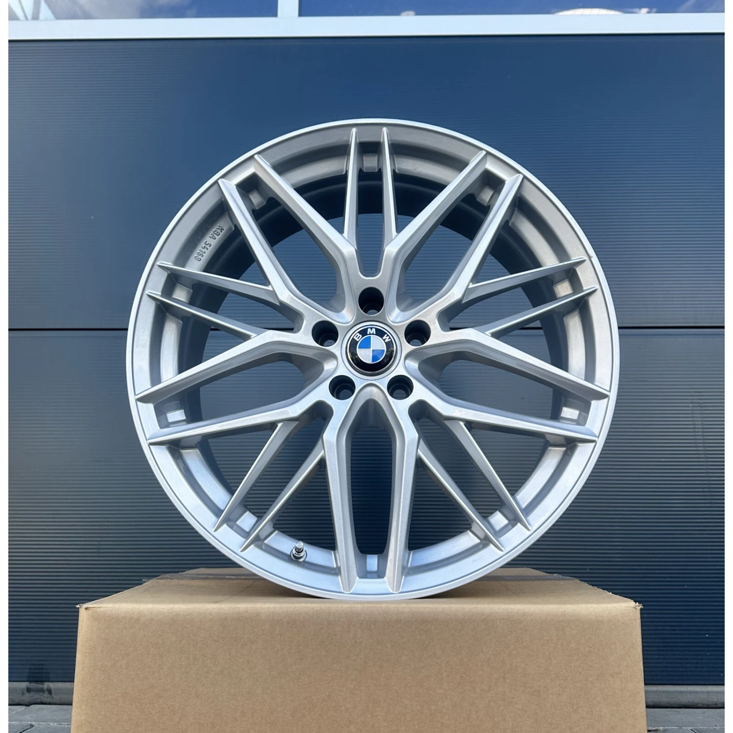 4x 19 Zoll Felgen Damina DM08 silber für BMW X1 iX1 X2 F48 U10 U11 F39 M U1X