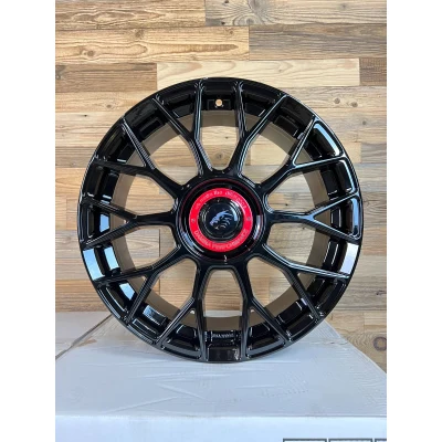 19 Zoll Felgen Damina DM10 schwarz BMW X3 F25