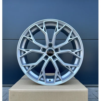 18 Zoll Felgen FF Wheels FF02 silber  für Audi A4 S4 B6 B7 B8 B81 B9 B10 8E 8H