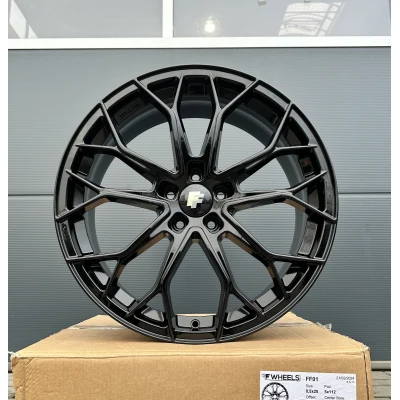 20 Zoll Felgen FF Wheels FF01 schwarz Mercedes CLA35 AMG CLA250e A250e C118 F2A