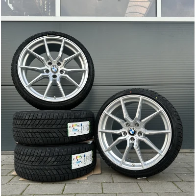 19-inch winter wheels, complete winter wheel set FF03 black for BMW X2 iX2 U10 U1X M35i