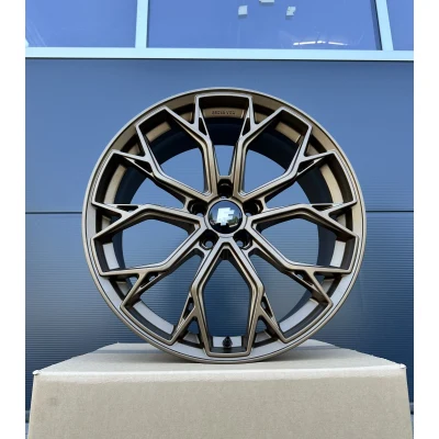 20 Zoll Felgen Mercedes E S Klasse W213 W217 W221 W222 GLC W253 FF02 bronze matt