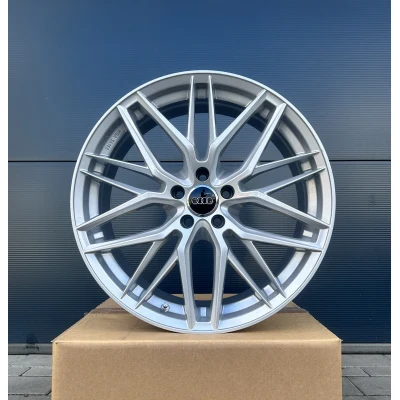 4x 19 Zoll Felgen Damina DM08 silber für Audi RS3 8V 8P A3 Sportback S-Line