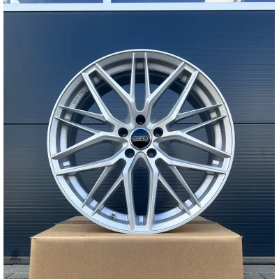 4x 19 Zoll Felgen Damina DM08 silber für Audi TT 8J 8S FV A3 S3 8V GY 8Y S-Line