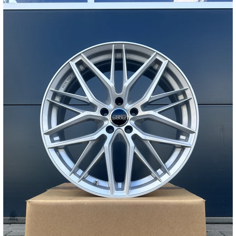 4x 19 Zoll Felgen Damina DM08 silber für Audi TT 8J 8S FV A3 S3 8V GY 8Y S-Line