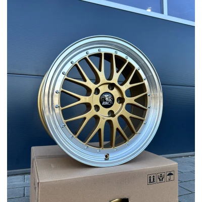 19 inch rims Ultrawheels UA3 gold for Audi A4 S4 B9 A5 B8 B9 A6 4G 4G1 C7 F2