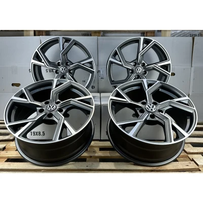 18 Zoll Felgen AF20 grau matt für VW Arteon 3H Passat B5 B6 B7 B8 3C CC Scirocco