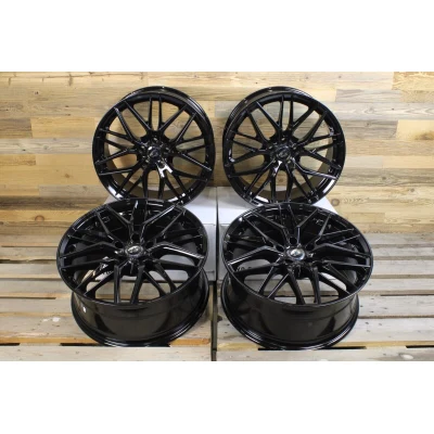 19-inch Damina DM08 black rims for Mercedes CE Class W204 W205 W212 W213