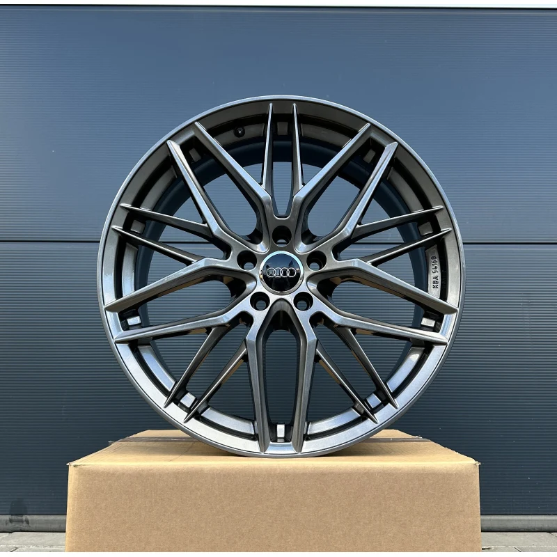 20-inch DM08 anthracite gloss alloy wheels for Audi A4 S4 B9 A5 B8 B9 A6 4G 4G1 C7 F2