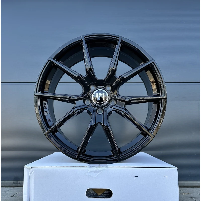 19-inch V1 black rims for Mercedes EC GLC S-Class W211 W213 W221 W222 W203