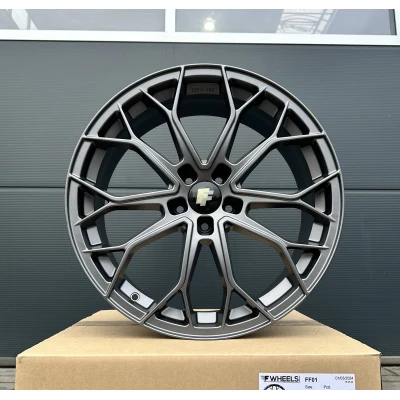 18 Zoll Felgen für Mercedes CL Klasse C215 C216 CL500 AMG FF Wheels FF01 grau