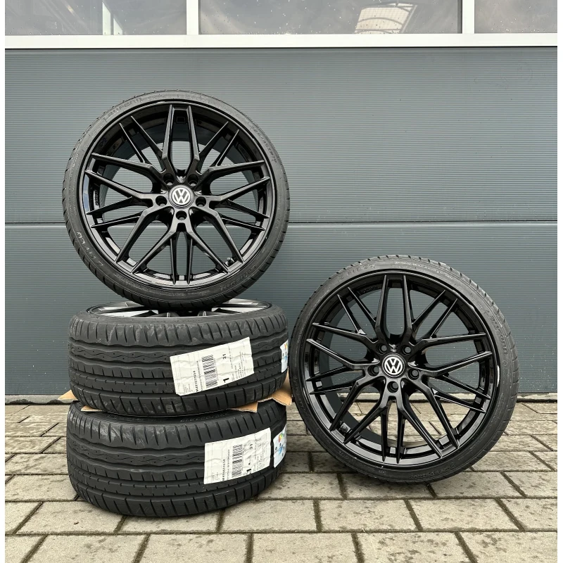 19-inch summer wheels, complete summer wheel set for VW Passat B8 3C TROC T ROC A1 DM08