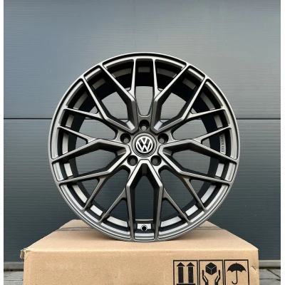 19 Zoll Felgen DM20 Grau für VW Tiguan 5N 5N1 Arteon 3H Phaeton 3d Scirocco