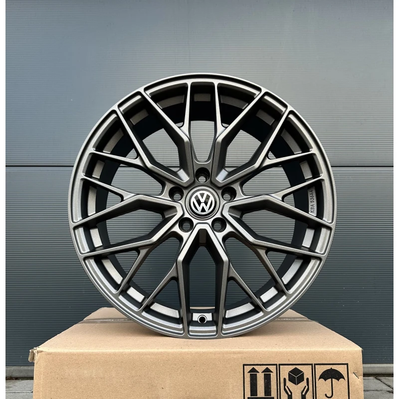 19 Zoll Felgen DM20 Grau für VW Tiguan 5N 5N1 Arteon 3H Phaeton 3d Scirocco
