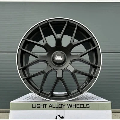 19-inch GT1 black rims for Mercedes E-Class W211 W213 W207 C216