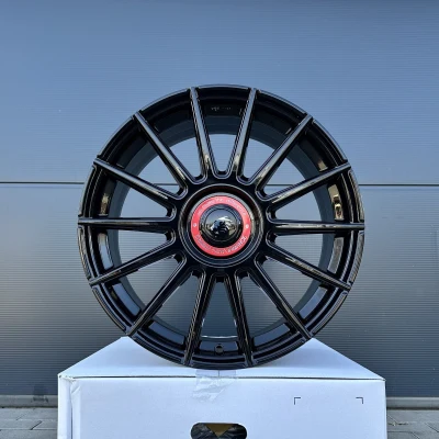 18-inch Damina DM09 black rims for Golf 5, 6, 7, 8 and Audi A3