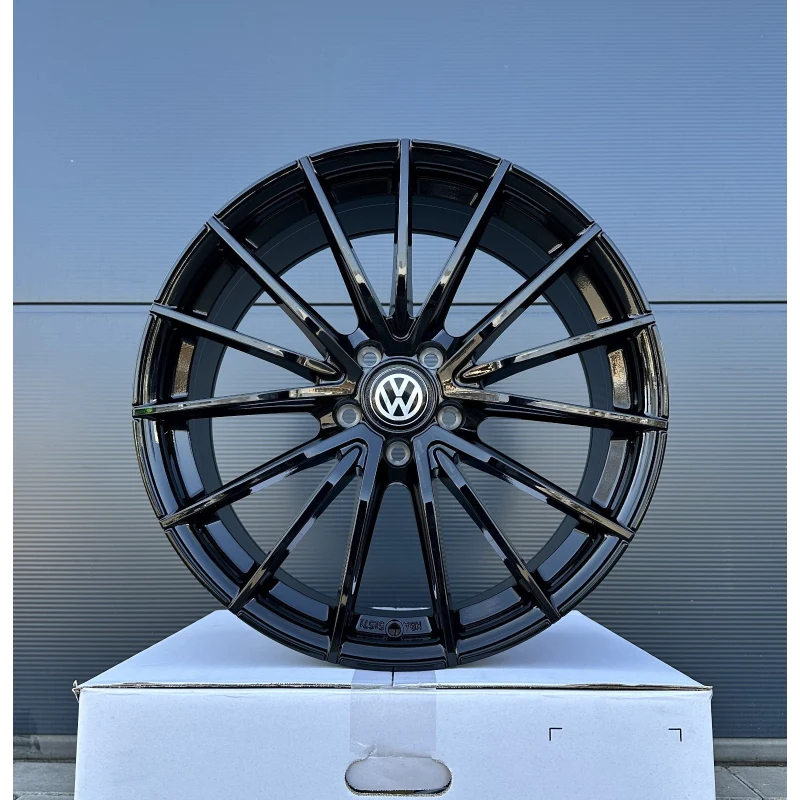18 Zoll Felgen V1 Wheels  schwarz für VW Passat B6 B7 B8 3C Tiguan 5N Touran 1T