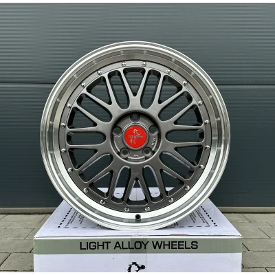 19 inch rims KT22 gray gloss for Audi A4 S4 B9 A5 B8 B9 A6 4G 4G1 C7 F2