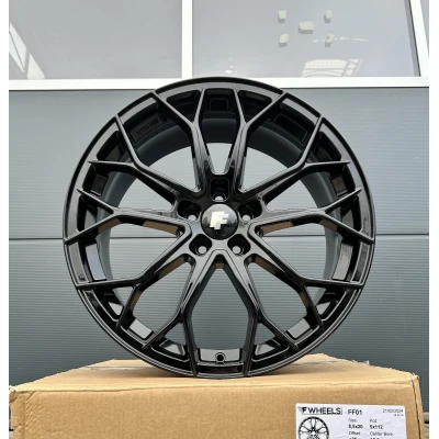 20 Zoll Felgen FF Wheels FF01 schwarz Mercedes GLA C A E V Klasse Vito W447 639