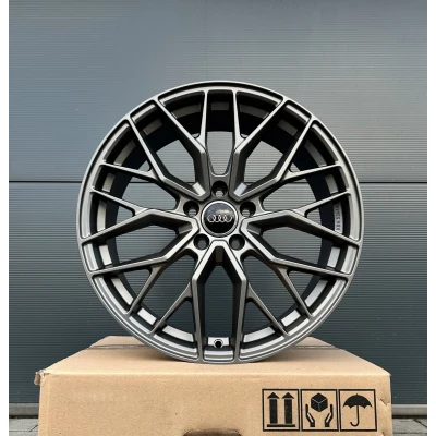 19 Zoll Felgen DM20 Grau glanz für Audi A4 S4 B9 A5 B8 B9 A6 4G 4G1 C7 F2