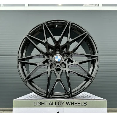 4x 19 inch MAM B2 B2N black rims for BMW 5 Series G30 G31 M550i M550d M550 M