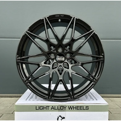 4x 19 inch MAM B2 B2N black rims for Mercedes SLK SLC class R170 R171 R172