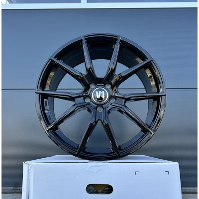 18 Zoll Felgen V1-Wheels  schwarz für Skoda Octavia 1Z 5E NX RS Superb 3T Karoq