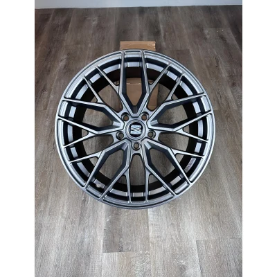 19 Zoll Felgen DM20 grau für Seat Leon 1P 5F KL Cupra Ateca 5FP Hybrid ST FR