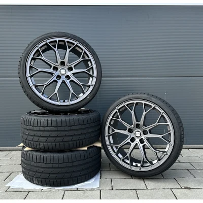 FF01 19 Zoll Sommerräder HANKOOK 255/45 R19 Kompletträder für Seat Tarraco KN FR