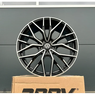 20-inch polished 2DRV WH37 rims for VW Tiguan 5N, T-Roc, A1, Jetta, ID3, ID4