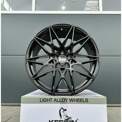 19 Zoll Felgen Gt1 schwarz für Audi A7 4G 4G1 F2 S7 A8 4H F8 S8 Q5 8R FY