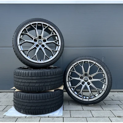 FF01 19 Zoll Sommerräder 4 HANKOOK 245/40 R19 Kompletträder für Audi A6 S6 C7 4G