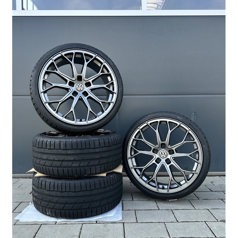 FF01 19-inch summer wheels, 4 Hankook 225/40 R19 complete wheels for VW Sharan 7N, NEW