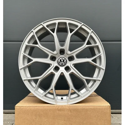 19 Zoll Felgen FF Wheels FF01 silber 4x NEU für VW T-ROC T ROC TROC A1 R-Line R