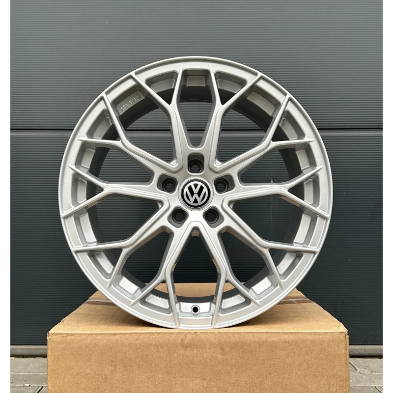 19 Zoll Felgen FF Wheels FF01 silber 4x NEU für VW T-ROC T ROC TROC A1 R-Line R