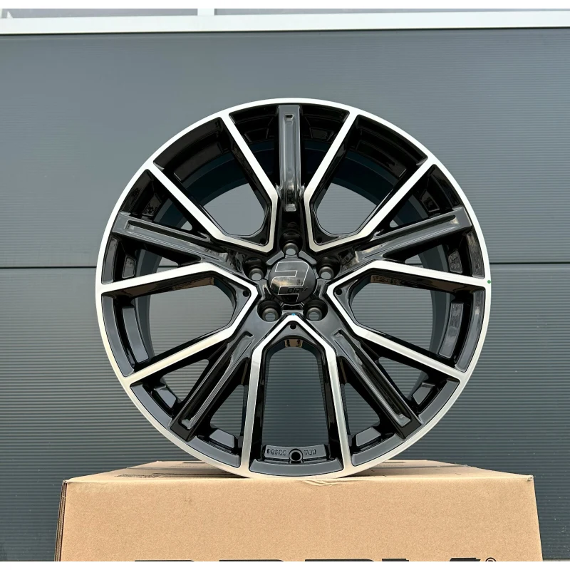 20 Zoll Felgen WH34 schwarz poliert für Skoda Enyaq 50 60 80 85 RS 80X 85X NY