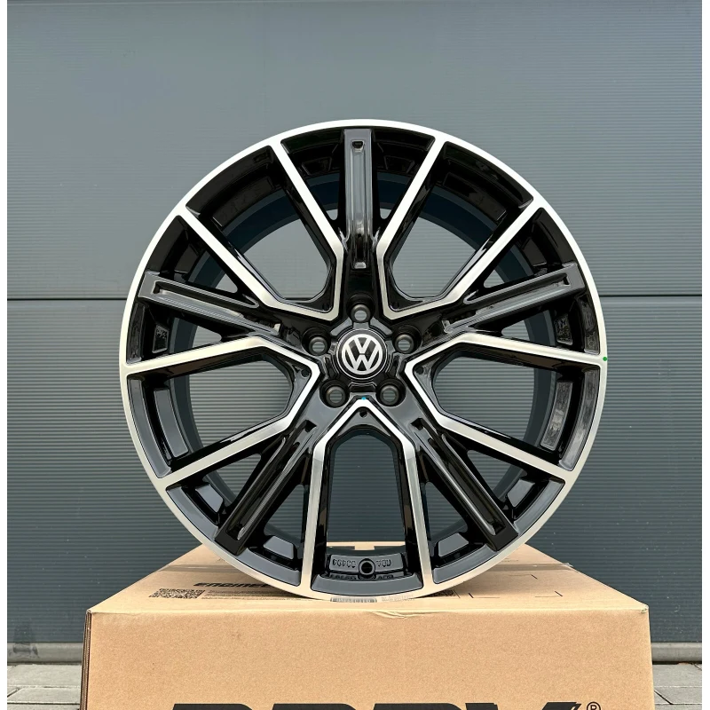 20 Zoll Felgen WH34 schwarz poliert VW Arteon R Scirocco Tiguan 5N CT Passat CC