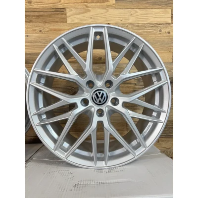 19 Zoll Felgen Damina DM08 Silber für VW Tiguan 5N T-ROC T ROC A1 Jetta ID3 ID4