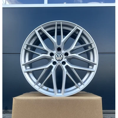 19 Zoll Felgen Damina DM08 Silber für VW Golf 6 7 8 GTI GTD GTE Passat B6 B7 B8