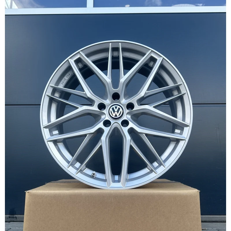 19 Zoll Felgen Damina DM08 Silber für VW Golf 6 7 8 GTI GTD GTE Passat B6 B7 B8